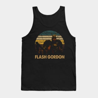 Retro Superhero Funny Men Tank Top